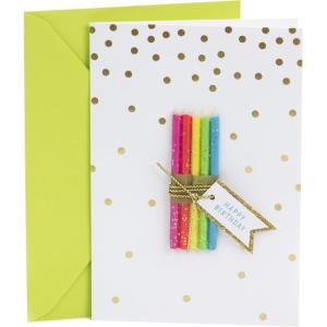 Hallmark Signature Birthday Card (Candle Bundle)(Candle Bundle)