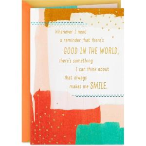 Hallmark Signature Birthday Card (Candle Bundle)(Good in the World)