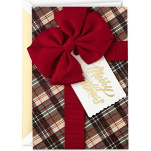Hallmark Signature Christmas Card (Thankful All Year Long)(Multicolor)