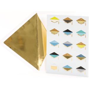 Hallmark Signature Graduation Card (Grad Caps)(Money/Gift Card Holder)