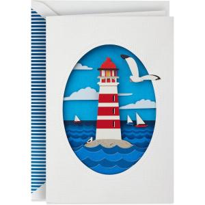 Hallmark Signature Graduation Card (Yay Balloons)(White)