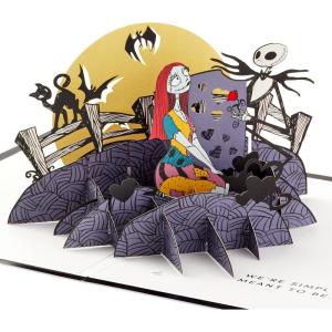 Hallmark Signature Paper Wonder Nightmare Before Christmas Pop Up Valentine’s Day Card (Jack & Sally) for Anniversary, Love, Romantic Birthday, Sweetest Day(Nightmare Before Christmas)