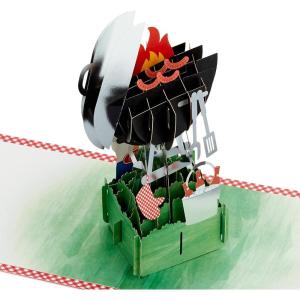 Hallmark Signature Paper Wonder Pop Up Fathers Day Card for Dad (Grill)(Father’s Day Pop Up  Grill)