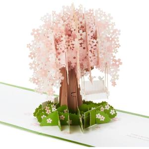 Hallmark Signature Paper Wonder Pop Up Love Card, Because I Have You (Birthday Card, Anniversary Card, Sweetest Day Card)(Pop Up  Cherry Blossom Tree)