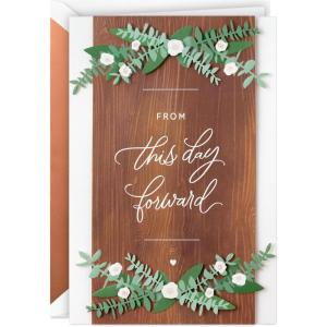 Hallmark Signature Wedding Card (Just the Beginning)(From This Day Forward)