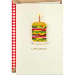 Hallmark Star Wars Funny Birthday Card with Sound (Long, Long, Long Time Ago)(Triple Cheeseburger)