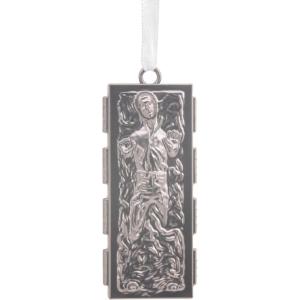 Hallmark Star Wars Han Solo in Carbonite Christmas Ornament, Metal, Gifts for Star Wars Fans