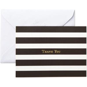Hallmark Thank You Card Bulk Assortment (48 Blank Cards with Envelopes) for Graduation, Bridal Shower, Birthday, All Occasion(Striped)