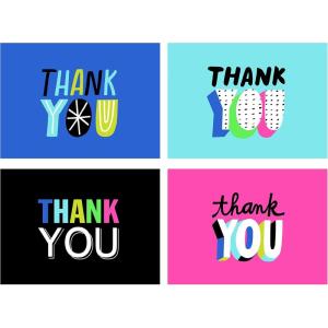 Hallmark Thank You Cards Assortment, Cute Dogs (48 Cards and Envelopes)(Colorful Thanks)