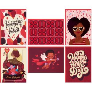 Hallmark Valentine’s Day Cards for Kids, Hearts & Rainbows (24 Blank Cards with Envelopes) for Birthdays, Back to School, Any Occasion(Cupid)