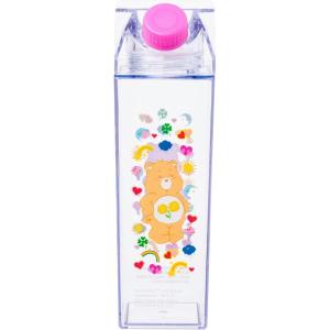 Silver Buffalo Rainbow Brite Featuring Twink, Puppy Brite, and Starlite Plastic Milk Carton Pitcher Bottle, 16.2 Ounces(Care Bears Icons)