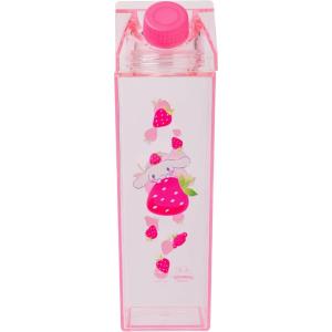 Silver Buffalo Rainbow Brite Featuring Twink, Puppy Brite, and Starlite Plastic Milk Carton Pitcher Bottle, 16.2 Ounces(Cinnamoroll Strawberry)