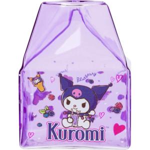 Silver Buffalo Rainbow Brite Featuring Twink, Puppy Brite, and Starlite Plastic Milk Carton Pitcher Bottle, 16.2 Ounces(Kuromi Blueberry)