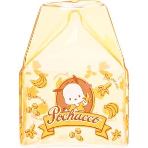 Silver Buffalo Rainbow Brite Featuring Twink, Puppy Brite, and Starlite Plastic Milk Carton Pitcher Bottle, 16.2 Ounces(Pochacco Bananas Yellow)