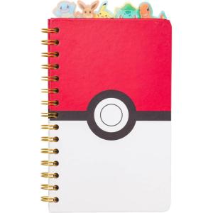 Silver Buffalo Rainbow Brite RB Starlite Twink Star 8″ x 5″ Spiral Tabbed Notebook(Pokemon Pokeball Starters Spiral)