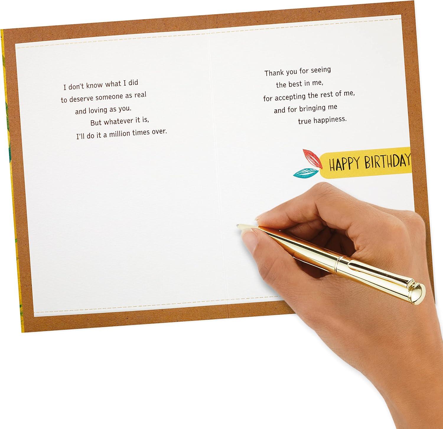 imageHallmark Birthday Card for Husband or Boyfriend DeerA Gift Every Day