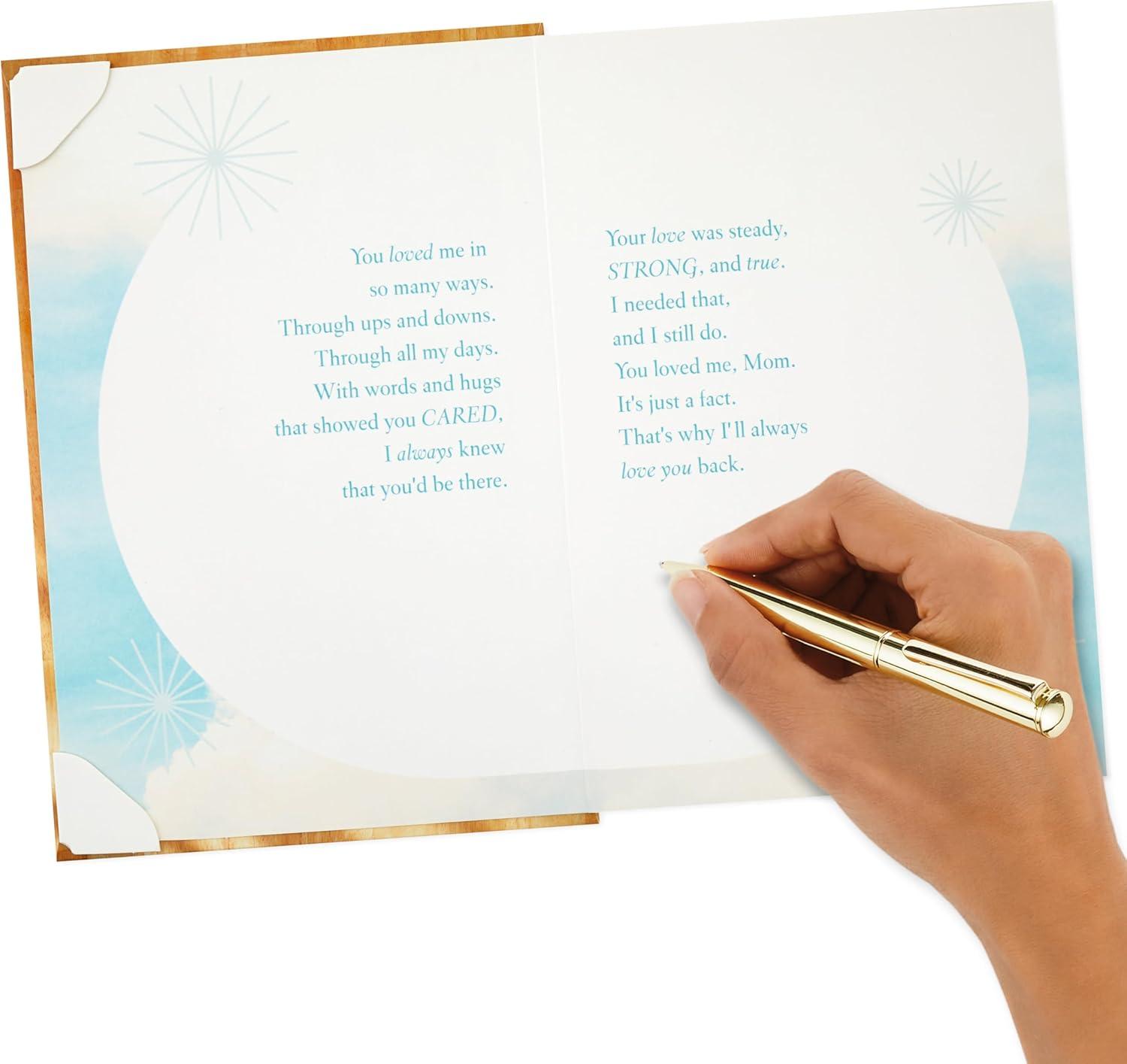 imageHallmark Birthday Card for Mom Aunt Sister Grandma What MattersA Mothers Love
