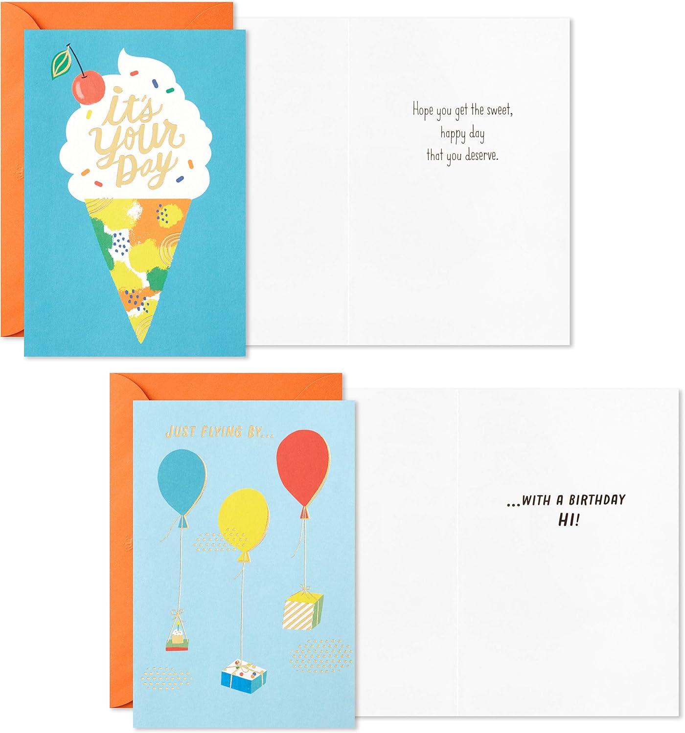 imageHallmark Birthday Cards Assortment 36 Cards with Envelopes Bright Birthday WishesMulticolorAssorted
