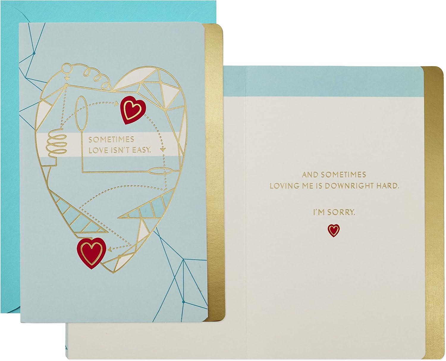 imageHallmark Love Card Assortment New RelationshipMiss YouTime ApartJust Because 6 Cards with EnvelopesMulticolorAssorted