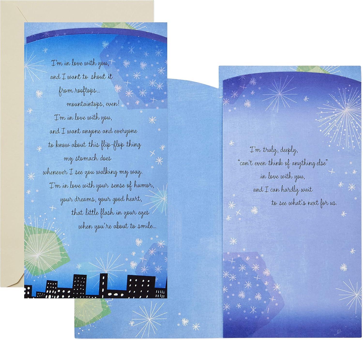 imageHallmark Love Card Assortment New RelationshipMiss YouTime ApartJust Because 6 Cards with EnvelopesMulticolorAssorted