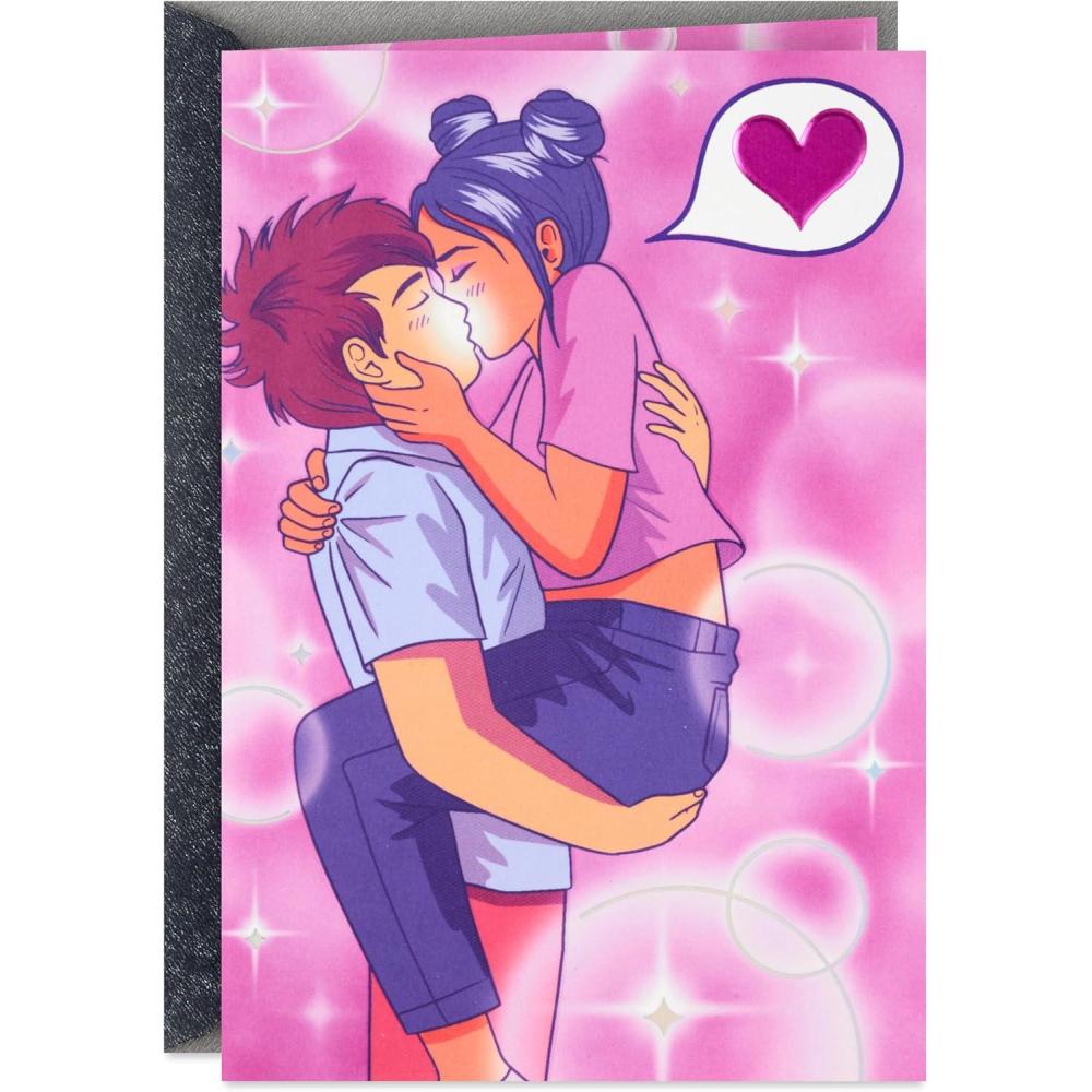 imageHallmark Anime Valentines Day Card Doing Everything Right for Anniversary Romantic Birthday Everyday Love Sweetest Day