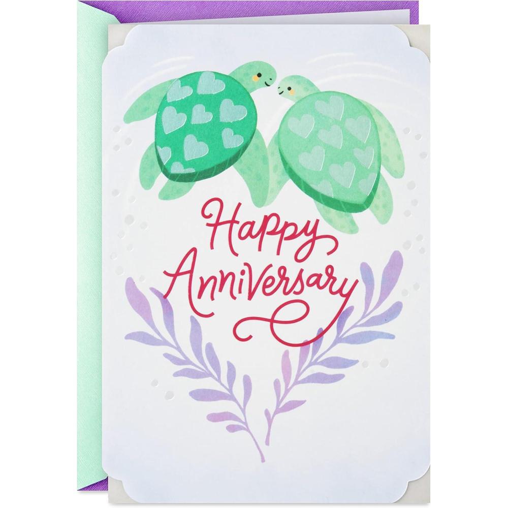 imageHallmark Anniversary Card TurtlesTurtles