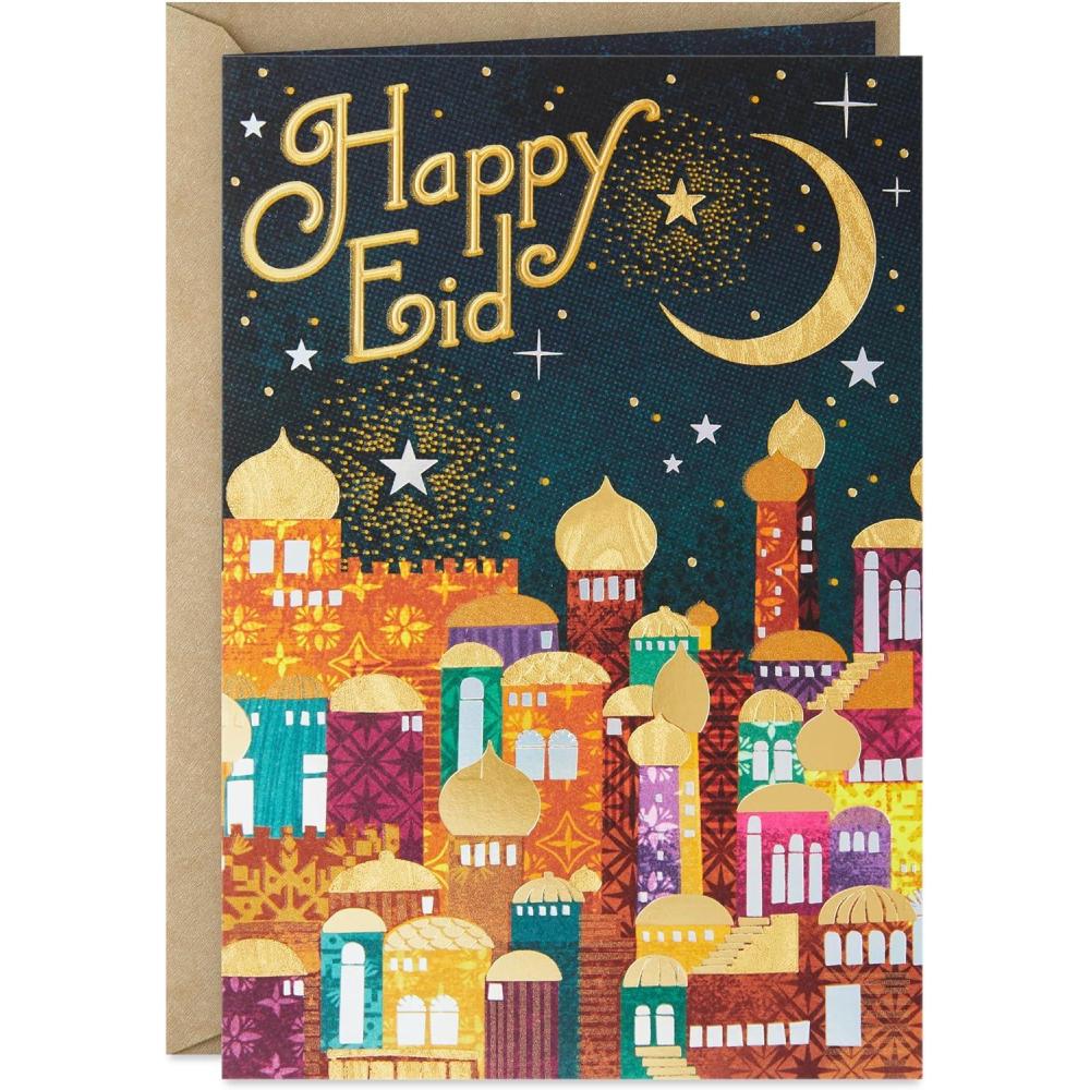 imageHallmark Golden Thread Eid alFitr or Eid AlAdha Cards Assortment 36 Blank Cards with EnvelopesSpecial Time of Year