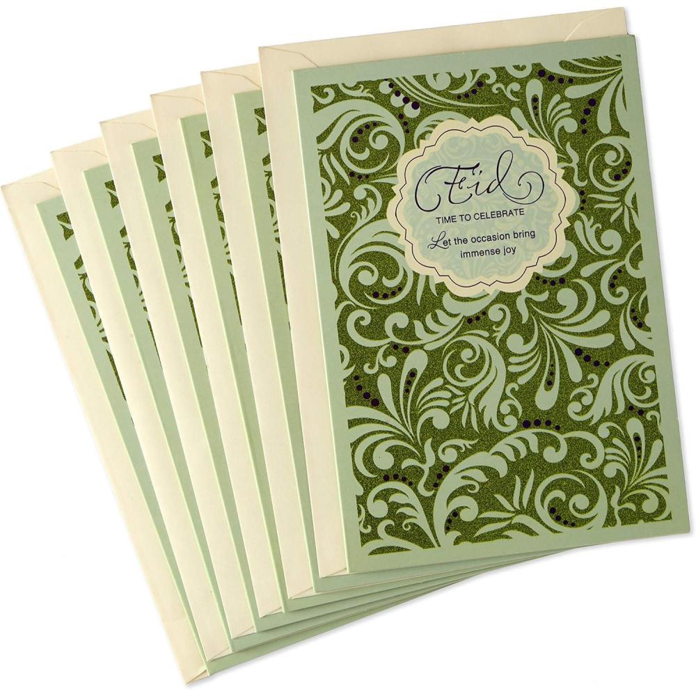 imageHallmark Pack of Eid alFitr or Eid AlAdha Cards Time to Celebrate 6 Cards with Envelopes 699RZO1005Time to Celebrate