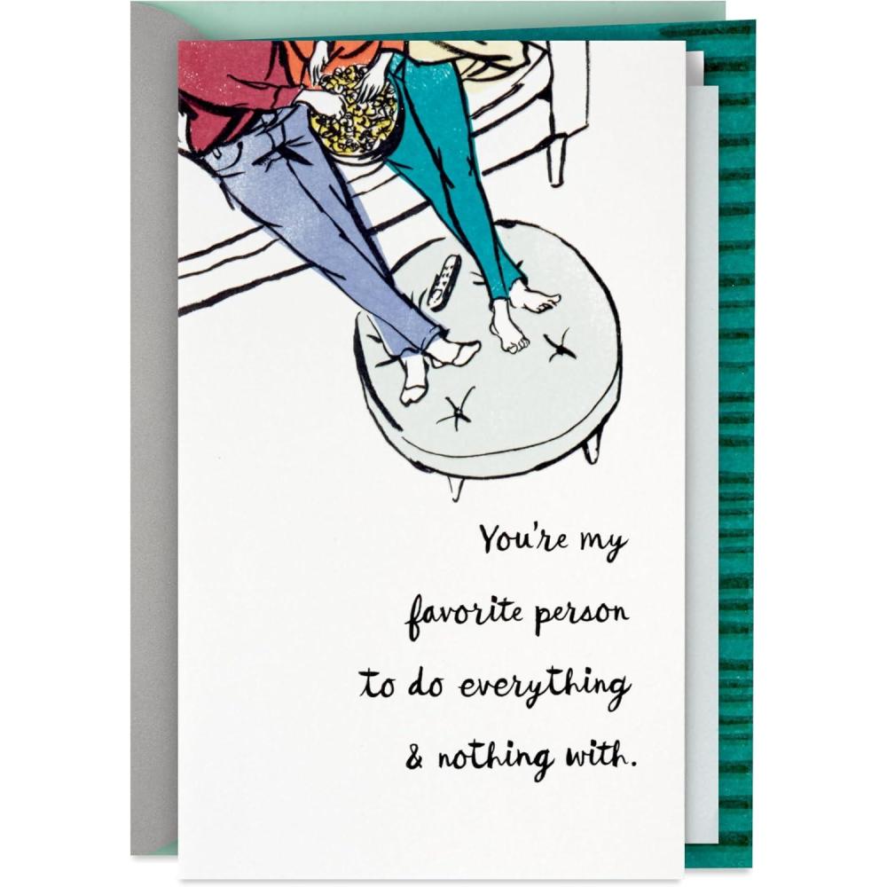 imageHallmark Romantic Valentines Day Card You ampamp Me for Anniversary Love Romantic Birthday Sweetest DayFavorite Person