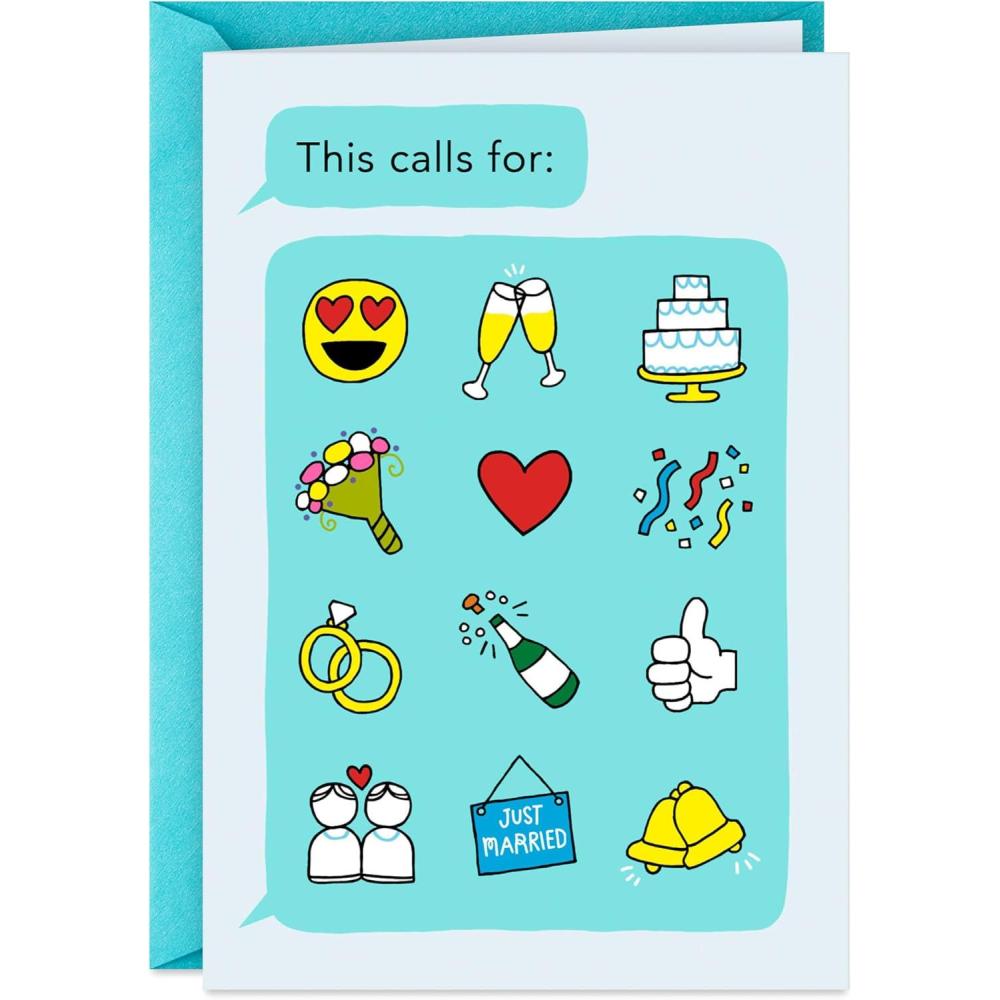 imageHallmark Shoebox Funny Wedding Congratulations Card This Calls For
