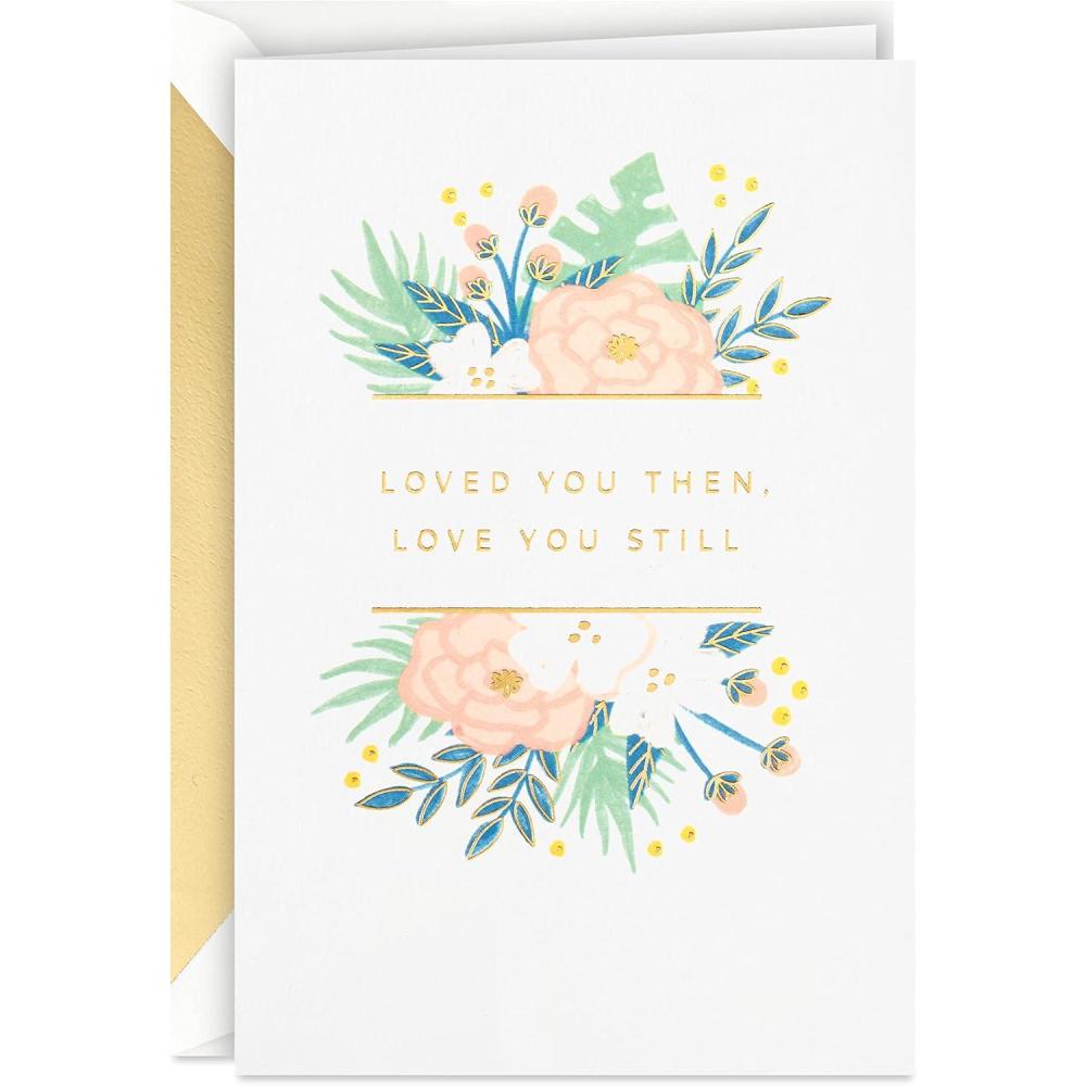 imageHallmark Signature Love Card My Heart is Wherever You Are for Husband Wife Boyfriend Girlfriend SpouseLoved You Then  Love You Still