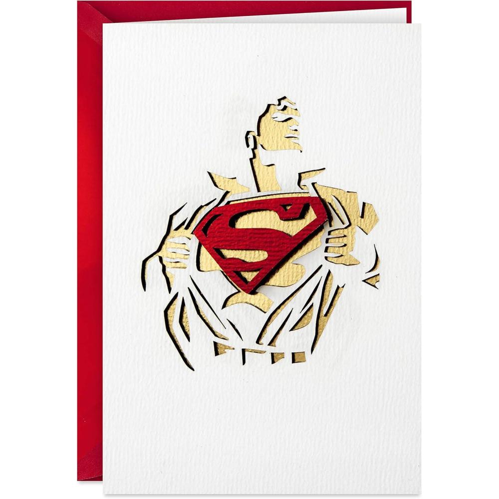 imageHallmark Signature Mothers Day Card for Wife Girlfriend Partner My Everything for Anniversary Romantic Birthday Love Valentines DaySuperman