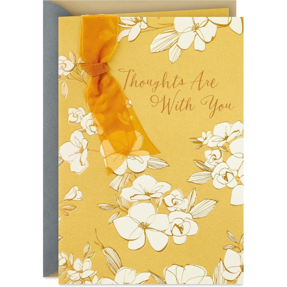 imageHallmark Sympathy Card Thoughts Are With You