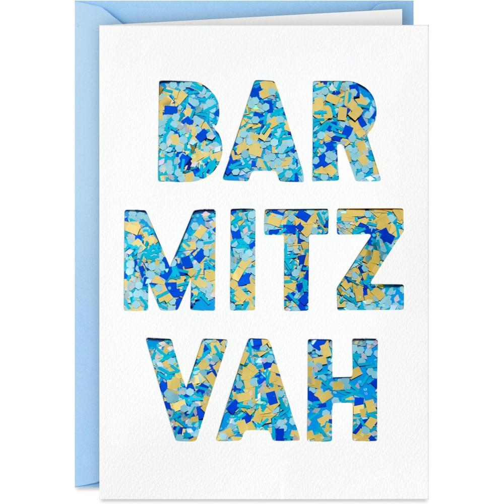 imageHallmark Tree of Life Bar Mitzvah Card HamsaBest Day Ever