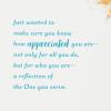 Dayspring Religious Thank You Card for Minister (Making a Difference) for Clergy Appreciation Day, Encouragement, Birthday