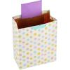 Hallmark 15″ Extra Large Gift Bags with Tissue Paper (2 Bags: Baby Animals, Yellow Gingham) for Baby Showers, 1st Birthdays, Gender Reveal Parties(3 Count (Pack of 1))