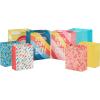 Hallmark 17″ Extra Large Birthday Gift Bags (3-Pack: Happy Birthday Pink, Blue, Pizza) for Kids, Grandchildren, Nieces, Nephews, Boys, Girls, Classmates(Rainbow  Stripes  Polka Dots  Yellow  Pink  Blue)