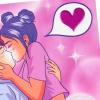 Hallmark Anime Valentine’s Day Card (Doing Everything Right) for Anniversary, Romantic Birthday, Everyday Love, Sweetest Day