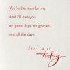 Hallmark Anniversary Card for Husband (All the Days) for Romantic Birthday, Father’s Day for Husband, Love, Valentine’s Day(All the Days)