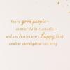 Hallmark Anniversary Greeting Card for a Couple (Birds and Flowers)(Good People)