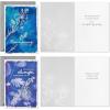 Hallmark Assorted Sympathy Cards (36 Cards with Envelopes) Blue and Green Flower Assortment