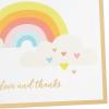 Hallmark Baby Shower Thank You Cards Assortment, Animals and Flowers (24 Cards with Envelopes for Baby Boy or Baby Girl) Elephant, Fox, Rabbit