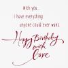 Hallmark Birthday Card for Husband or Boyfriend (Deer)(Man I Love)