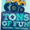 Hallmark Birthday Card for Kids (Monster Truck Sticker)(Monster Truck)