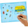 Hallmark Birthday Card for Kids (Monster Truck Sticker)(Toadally Cool)
