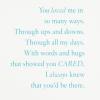 Hallmark Birthday Card for Mom, Aunt, Sister, Grandma (What Matters)(A Mother’s Love)