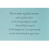 Hallmark Birthday Card for Mom, Aunt, Sister, Grandma (What Matters)(Pink and Blue Flowers)