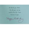 Hallmark Birthday Card for Mom, Aunt, Sister, Grandma (What Matters)(Pink and Blue Flowers)
