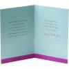 Hallmark Birthday Card for Mom, Aunt, Sister, Grandma (What Matters)(Pink and Blue Flowers)