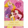 Hallmark Birthday Greeting Card for Kids (Disney Princess Earring Stickers)